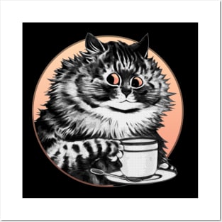 Coffee Cat Posters and Art